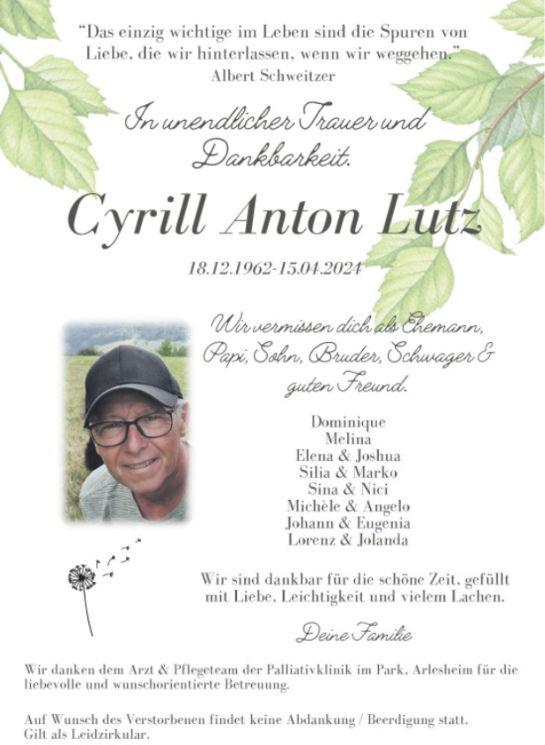 Cyrill Anton Lutz